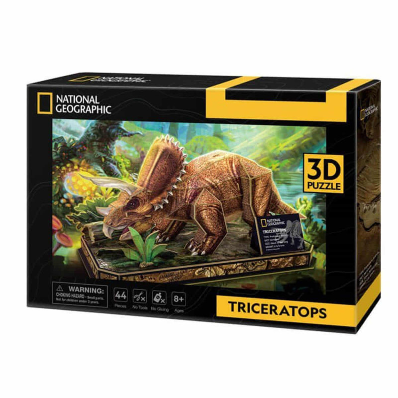PUZZLE 3D TRICERATOPS