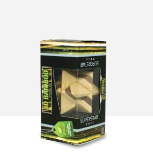 Puzzle Bambú Superestrella 3D