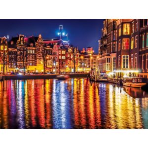 Puzzle Clementoni Amsterdam De 500 Piezas