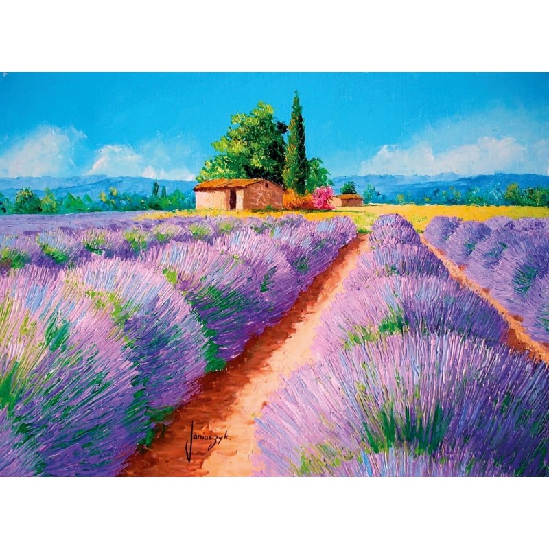 Puzzle Clementoni Aroma de Lavanda de 500 Piezas