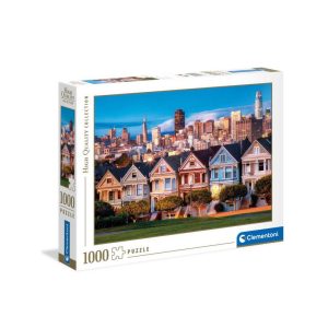 PUZZLE CLEMENTONI CASAS PINTADAS 1000 PIEZAS