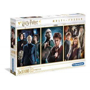 Puzzle Clementoni Harry Potter 3 x 1000 Piezas