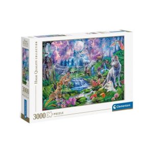 PUZZLE CLEMENTONI HQC MOONLIT WILD 3000 PIEZAS