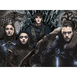 Puzzle Clementoni Juego de Tronos Familia Stark 500 Piezas