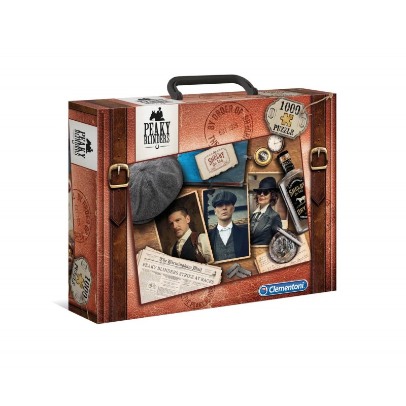 Puzzle Clementoni Maleta Peaky Blinders de 1000 Piezas