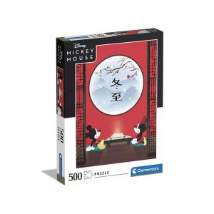 PUZZLE DESAYUNO ORIENTAL MICKEY Y MINNIE 500 PIEZA