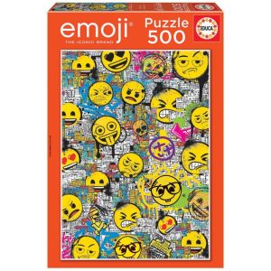 Puzzle Educa Emoji Graffiti de 500 Piezas