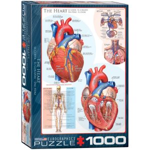 Puzzle Eurographics El corazón de 1000 Piezas