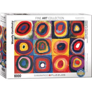 Puzzle Eurographics Estudio de Colores de 1000 Piezas