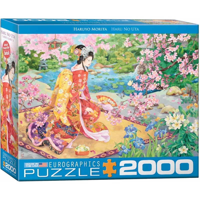 Puzzle Eurographics Haru no uta por Haruyo Morita de 2000 Piezas