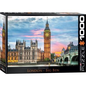 Puzzle Eurographics Londres Big Ben de 1000 Piezas