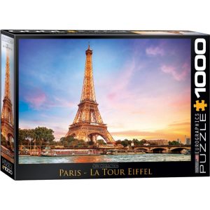 Puzzle Eurographics Paris La Torre Eiffel de 1000 Piezas