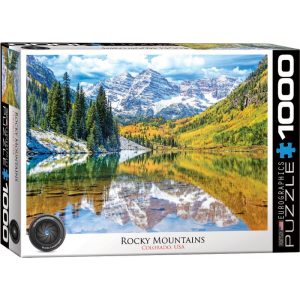 Puzzle Eurographics Parque Nacional Montañas Rocky de 1000 Piezas