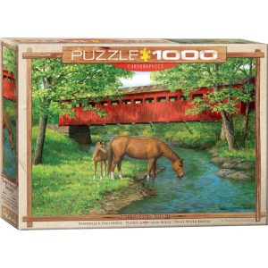 Puzzle Eurographics Puente sobre Agua Dulce de 1000 Piezas