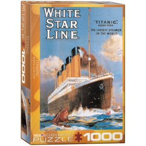 Puzzle Eurographics Titanic de 1000 Piezas