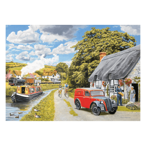 Puzzle Falcon Paquete Para La Casa del Canal de 1000 Piezas