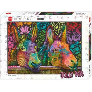 Puzzle Heye Amor Burro de 1000 Piezas