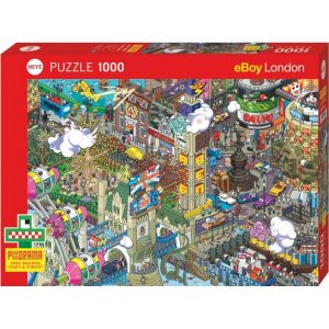 Puzzle Heye Búsqueda en Londres de 1000 Piezas