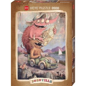 Puzzle Heye De Ruta 2000 Piezas