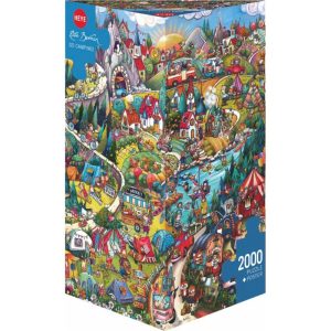 Puzzle Heye ¡Ir de camping! de 2000 Piezas