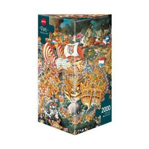 Puzzle Heye La Batalla de Trafalgar de 2000 Piezas