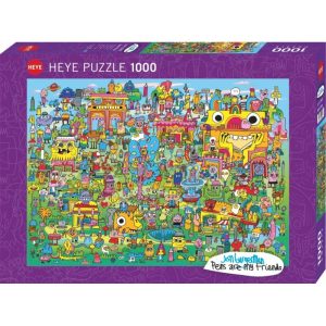 Puzzle Heye Los bolígrafos son mis amigos de 1000 Piezas