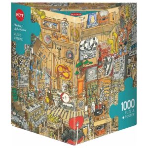 Puzzle Heye Maníaco de la Música de 1000 Piezas