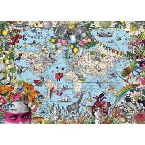 Puzzle Heye Mundo peculiar de 2000 Piezas
