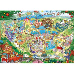 Puzzle Heye Parque de diversiones de 1000 Piezas