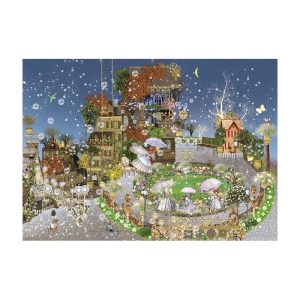 Puzzle Heye Pixie Dust, Parque de las Hadas de 1000 Piezas