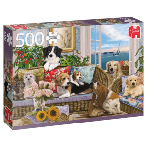 Puzzle Jumbo Amigos Peludos de 500 Piezas