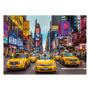Puzzle Jumbo Taxis de Nueva York de 1000 Piezas