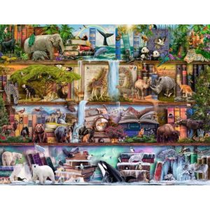 Puzzle Ravensburger Animales Salvajes de 2000 Piezas