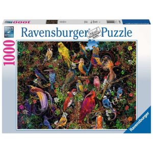Puzzle Ravensburger Aves de Arte 1000 Piezas