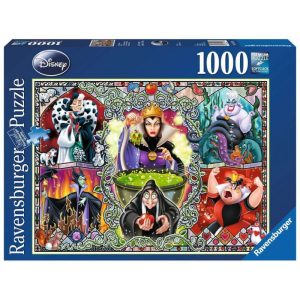 Puzzle Ravensburger Disney Mujeres Malvadas de 1000 Piezas
