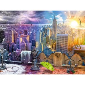 Puzzle Ravensburger Estaciones De Nueva York De 1500 Piezas