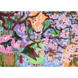 Puzzle Ravensburger Flores de Cerezo de 1000 Piezas