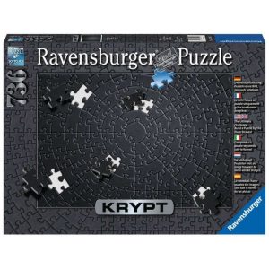 Puzzle Ravensburger Krypt Black de 736 Piezas
