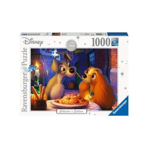 PUZZLE RAVENSBURGER LA DAMA Y EL VAGABUNDO 1000 PIEZAS