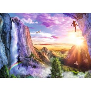 Puzzle Ravensburger La Felicidad del Escalador de 1000 Piezas