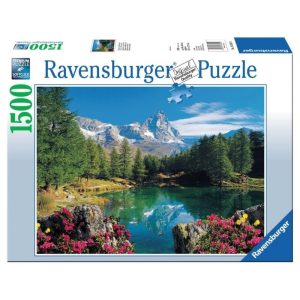 Puzzle Ravensburger Matterhorn, Bergsee 1500 Piezas