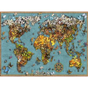 Puzzle Ravensburger Mundo de las Mariposas de 500 Piezas