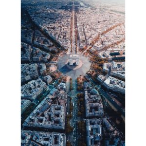 Puzzle Ravensburger Paris desde arriba de 1000 Piezas