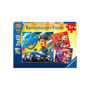 PUZZLE RAVENSBURGER PATRULLA CANINA 3X49 PIEZAS