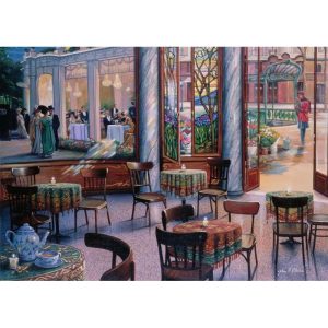 Puzzle Ravensburger Pausa Para el Café 1000 Piezas