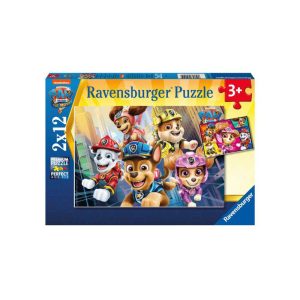 PUZZLE RAVENSBURGER PAW PATROL MOVIE 2 X12 PIEZAS