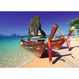 Puzzle Ravensburger Playa Phra Nang, Krabi Tailandia de 1000 Piezas
