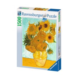 Puzzle Ravensburger Van Gogh:Los girasoles de 1500 Piezas