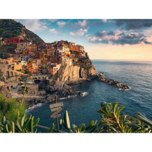 Puzzle Ravensburger Vista de Cinque Terre de 1500 Piezas
