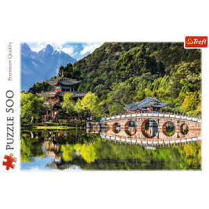 Puzzle Trefl El Estanque del Dragón Negro – Lijiang China de 500